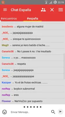 Chat España android App screenshot 3