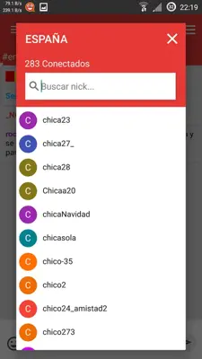 Chat España android App screenshot 5